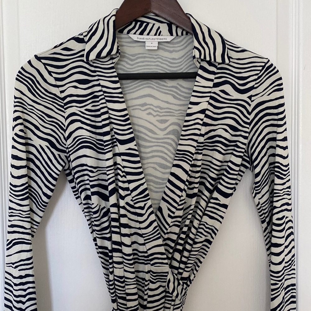 DVF iconic wrap dress